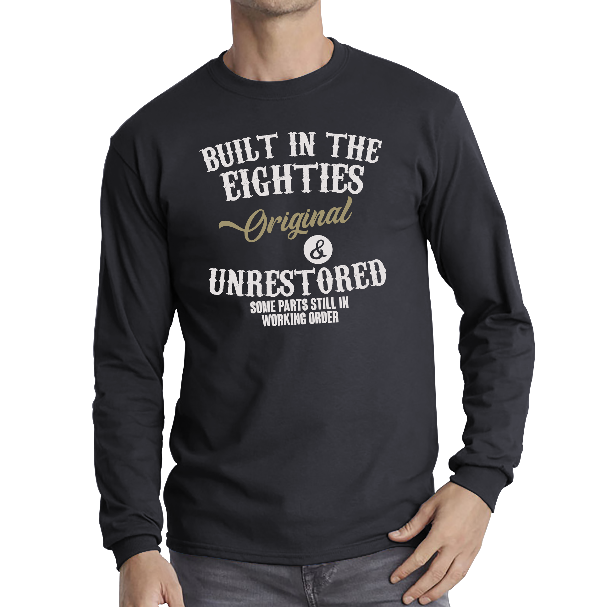 Built In The Eighties Funny T Shirt