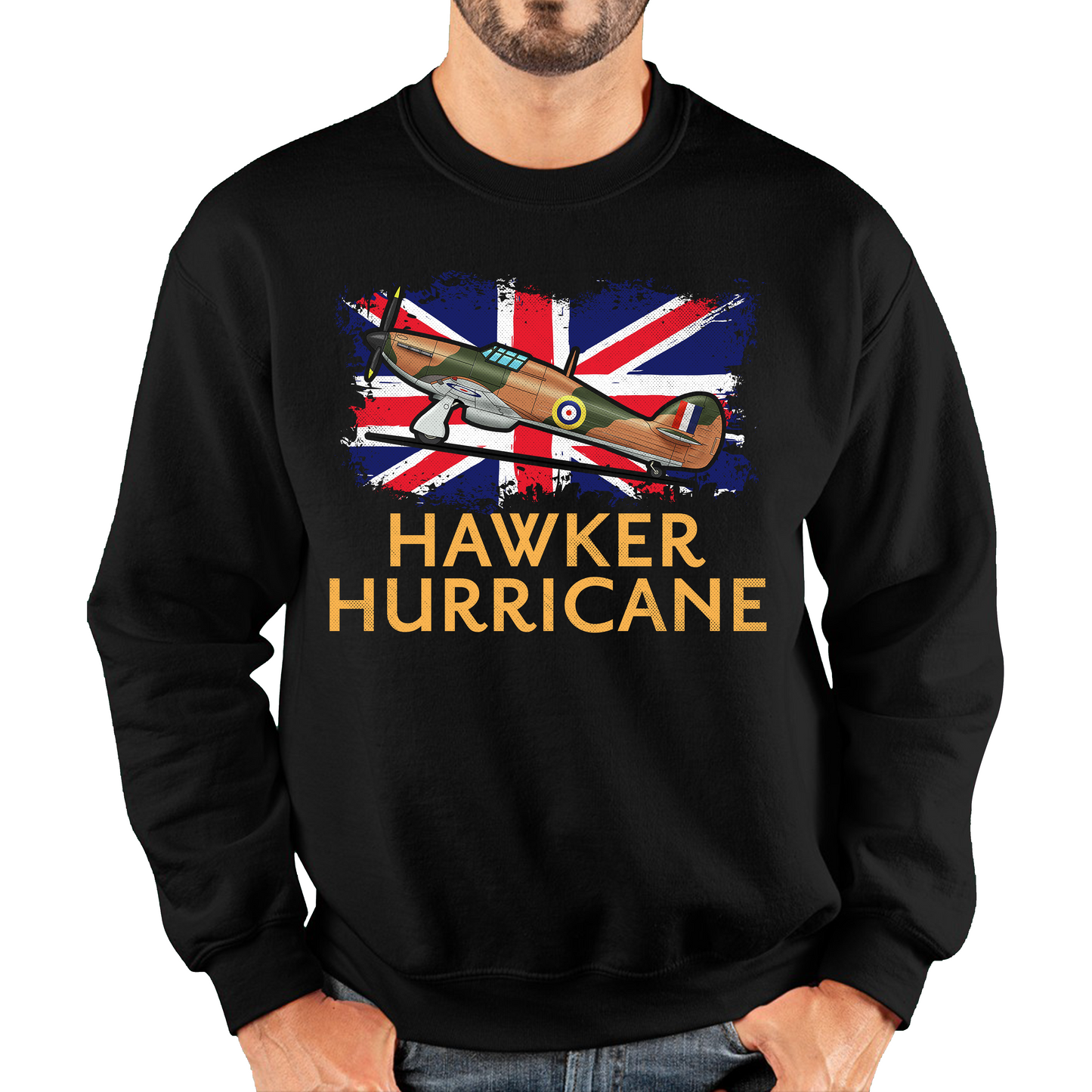 Hawker Hurricane British Veteran Air Force Sweatshirt