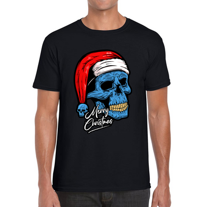santa skull t shirt