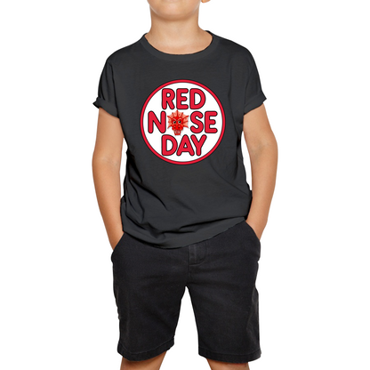 Dragon Face Red Nose Day T Shirt