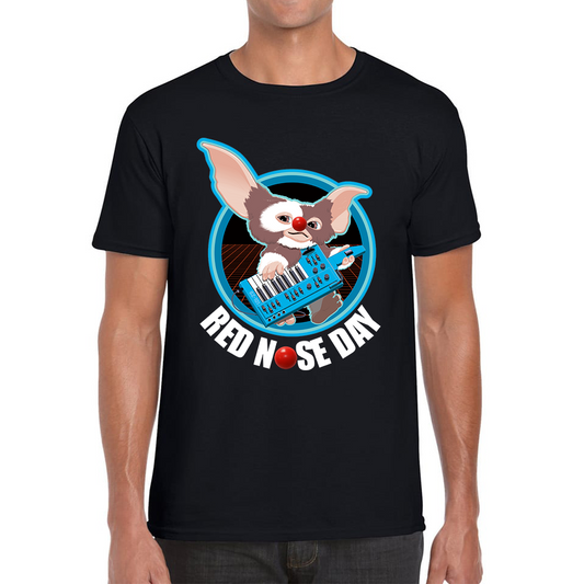 Gremlins Gizmo Piano Red Nose Day T Shirt