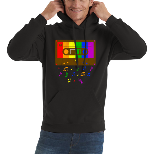  Rainbow Colours Lesbians Gay Pride Unisex Hoodie