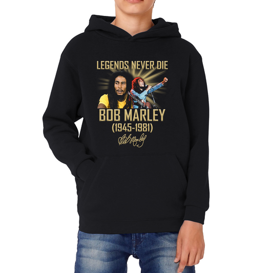 Bob Marley Legends Never Die Hoodie