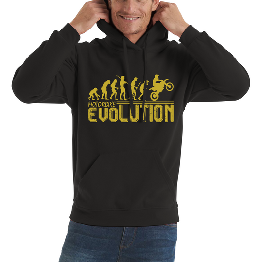 Motorbike Evolution Funny Hoodie