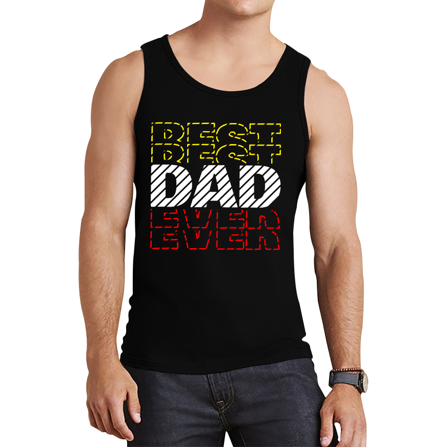 Best Dad Ever Coolest Dad Father's day Gift Tank Top