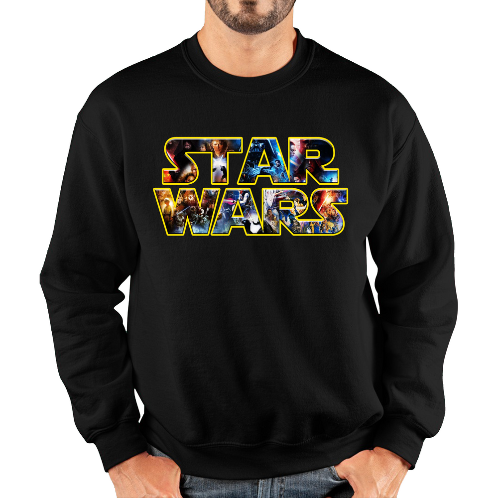 The Best Star Wars Jumper In The Galaxy Star Wars Logo Adult Sweatshirt