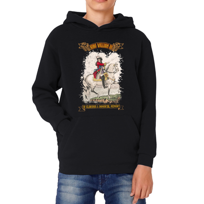 King William III In Glorious And Immortal Memory Hoodie