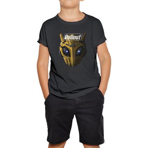 Transformers Bumblebee Roll Out Tee Top Action/Sci-fi Film Series Kids T Shirt
