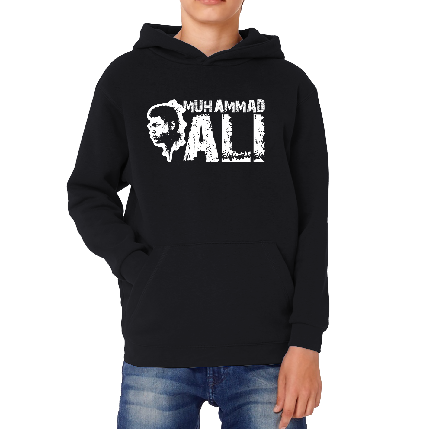 World Boxing Champion The Greatest Muhammad Ali American Heavyweight Boxer Kids Hoodie