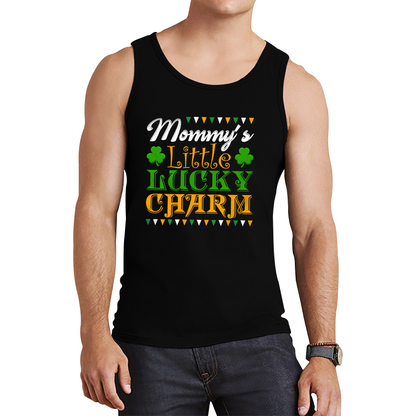 Mommy's Little Lucky Charm St. Patrick's Day Mama's Lucky Charm Lucky Shamrock Irish Family Saint Patricks Day Tank Top