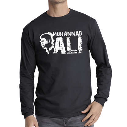 World Boxing Champion The Greatest Muhammad Ali American Heavyweight Boxer Long Sleeve T Shirt