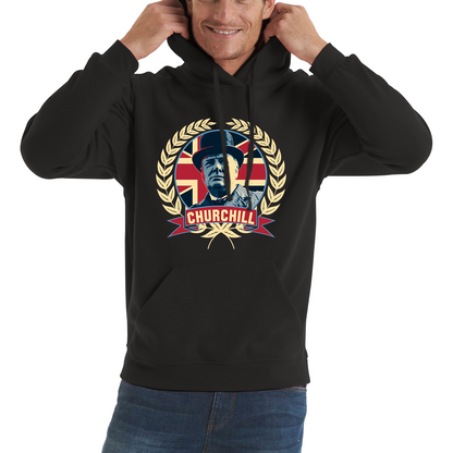 Sir Winston Churchill Prime Minister of the United Kingdom Hoodie