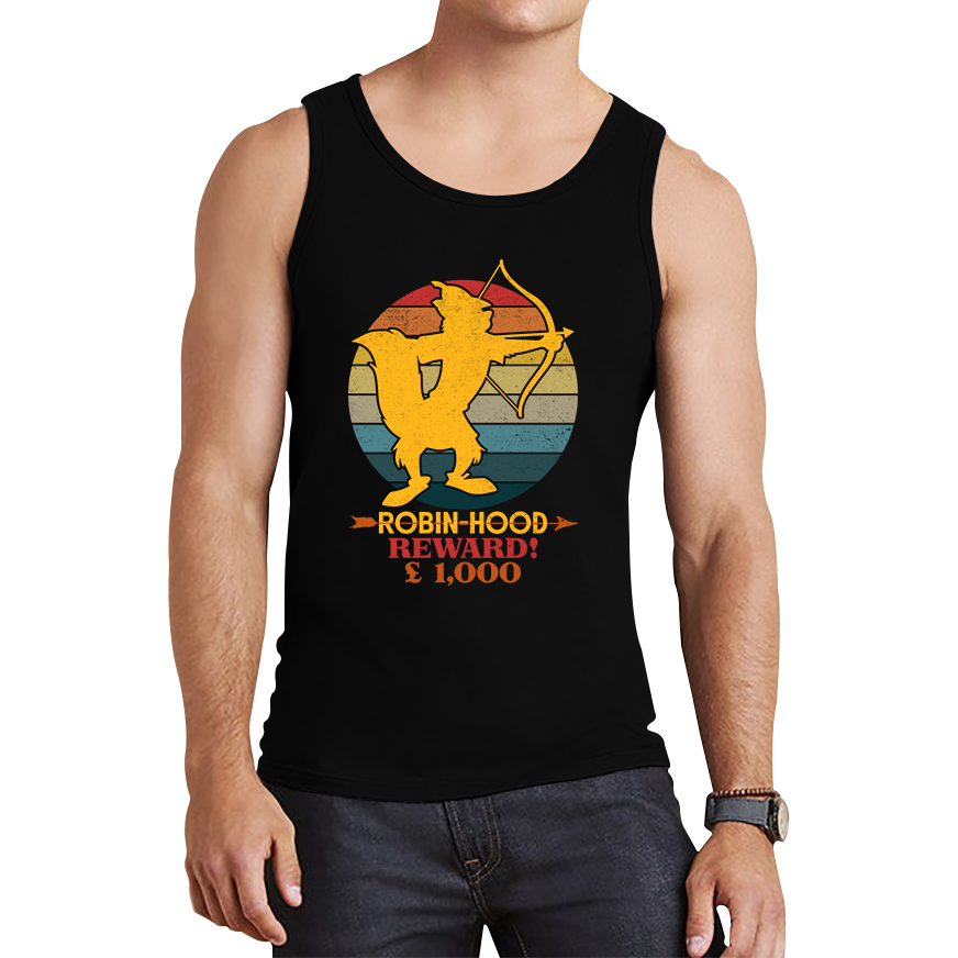 Robin Hood Reward £1000 Fox Funny Tank Top