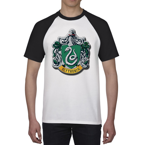 Slytherin Logo Harry Potter Hogwarts School Witchcraft Wizardry Baseball T Shirt