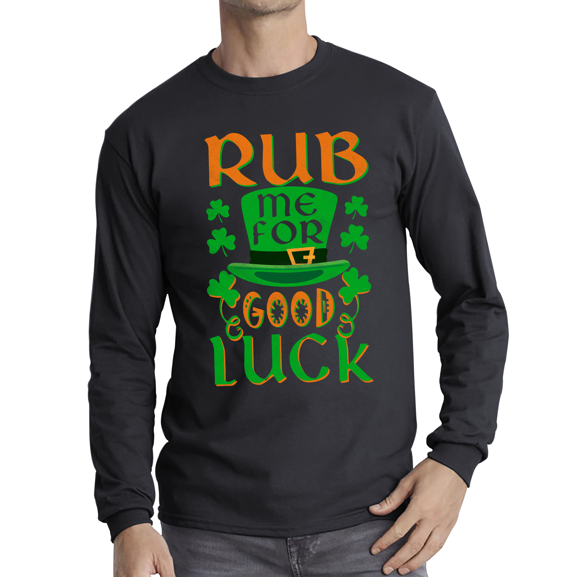 Long Sleeve St Patricks Day Tee Shirts
