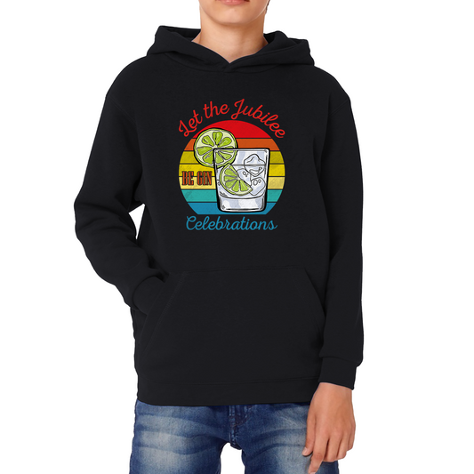 Let The Jubilee Be Gin Celebration Funny Hoodie