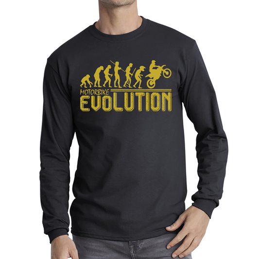 Motorbike Evolution Funny T Shirt