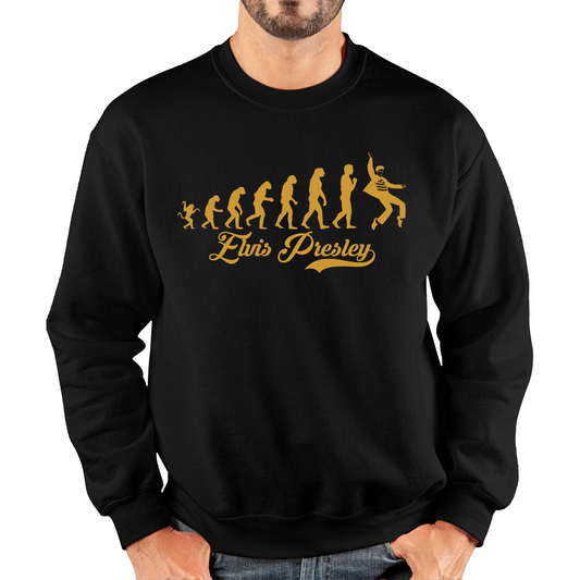 Elvis Presley Human Evolution Sweatshirt