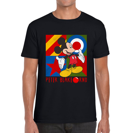 Peter Blake Mickey Mouse Red Nose Day T Shirt
