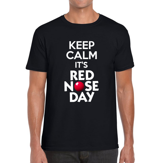 Keep Calm Its Red Nose Day Comic Relief T Shirt