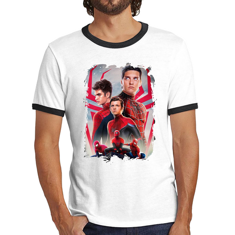 Marvel Spider-Man No Way Home Movie Ringer T Shirt