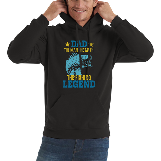 Dad The Man The Myth The Fishing Legend Hoodie