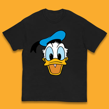 Donald Duck And Daisy Duck Face Cartoon Characters Disneyland Vacation Trip Disney World Kids T Shirt