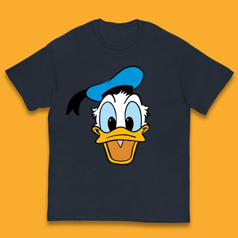 Donald Duck And Daisy Duck Face Cartoon Characters Disneyland Vacation Trip Disney World Kids T Shirt