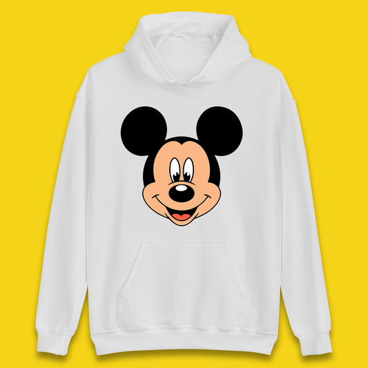 Disney Mickey Mouse Minnie Mouse Face Cartoon Character Disneyland Vacation Trip Disney World Unisex Hoodie
