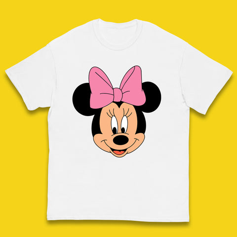 Disney Mickey Mouse Minnie Mouse Face Cartoon Character Disneyland Vacation Trip Disney World Kids T Shirt