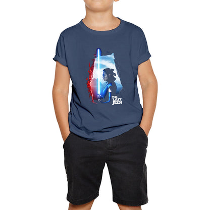 The Last Jedi Star Wars Rey Lightsaber Rey Skywalker Disney Star Wars Day 46th Anniversary Female Jedi Master Kids T Shirt