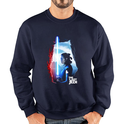 The Last Jedi Star Wars Rey Lightsaber Rey Skywalker Disney Star Wars Day 46th Anniversary Female Jedi Master Unisex Sweatshirt