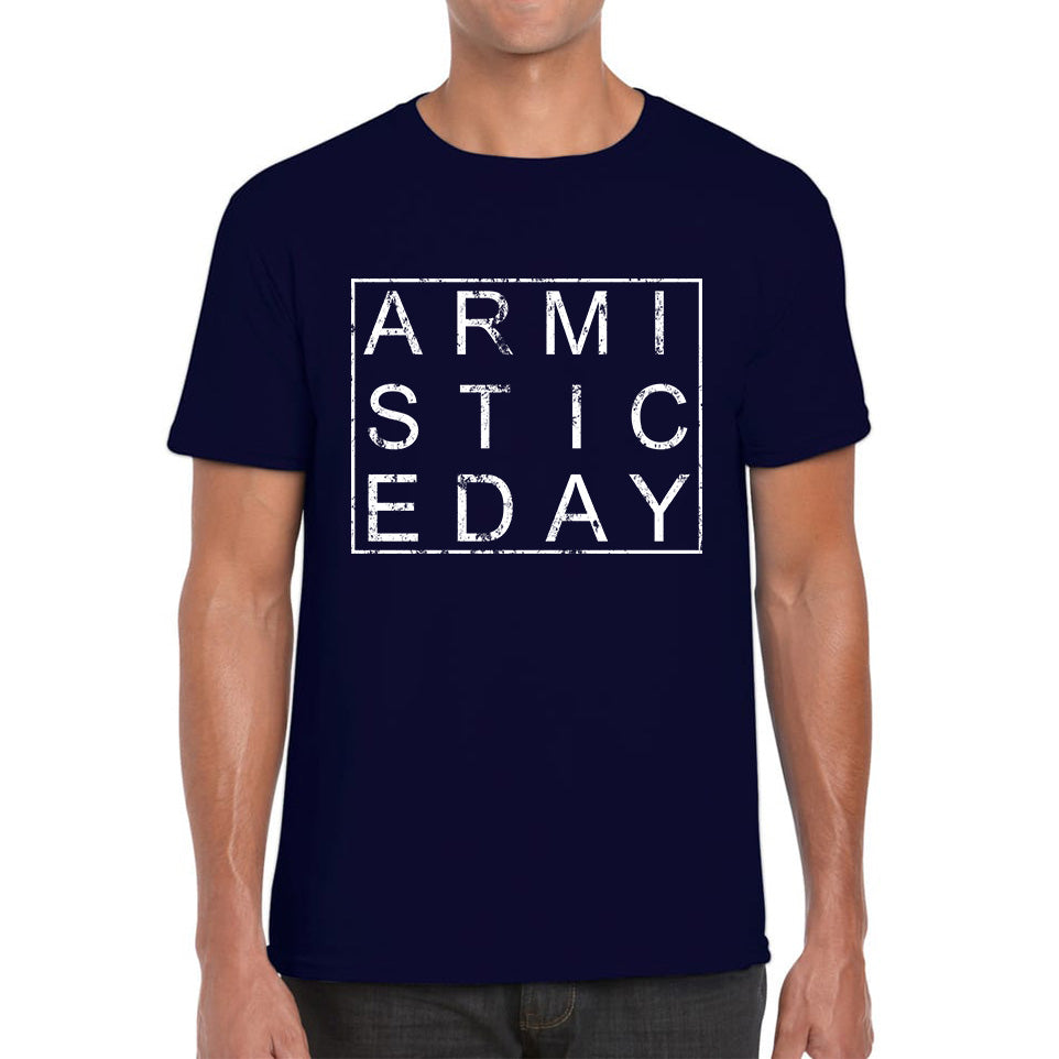 Armistice Day Anzac Day Lest We Forget Remembrance Day Veterans Day WW1 Poppy Flower Mens Tee Top