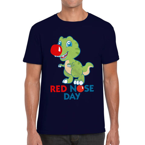 Dinosaur Red Nose Day T Shirt