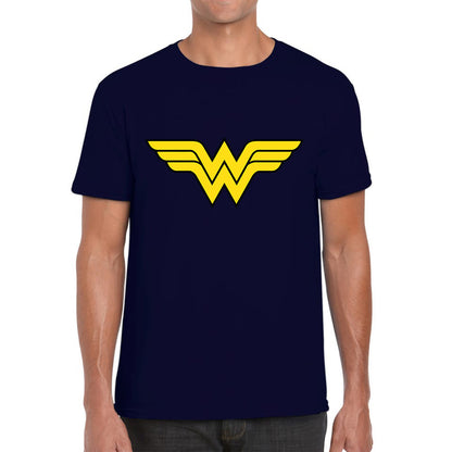 Wonder Woman Logo Superhero Wonder Girl Super Woman Comic Book Character Mens Tee Top