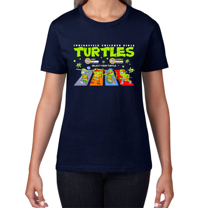 Springfield Children Green Turtles Select Your Turtle Cartoon Spoof Lovers Gift Womens Tee Top