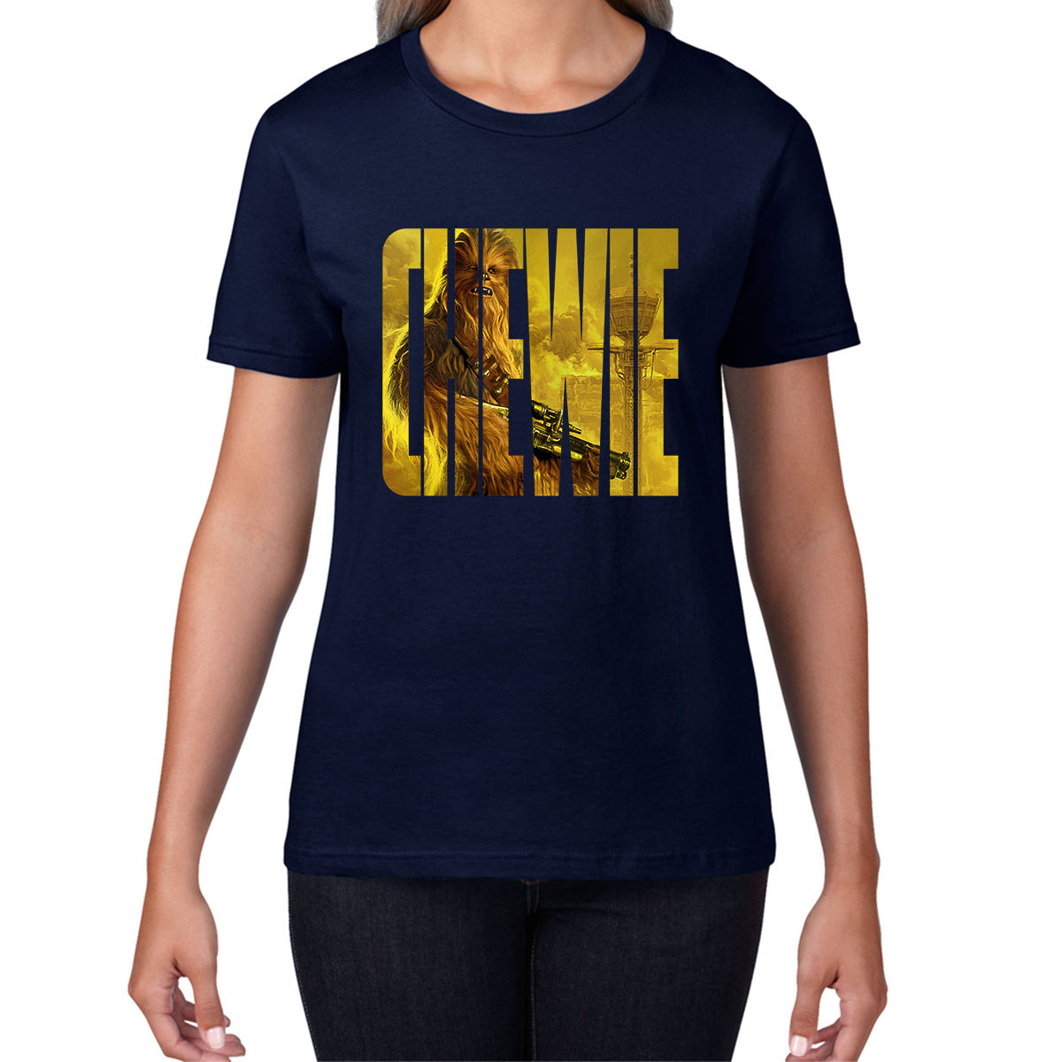 Chewie Star Wars Fictional Character Chewbacca Solo A Star Wars Story Sci-fi Action Adventure Movie Galaxy's Edge Trip Womens Tee Top