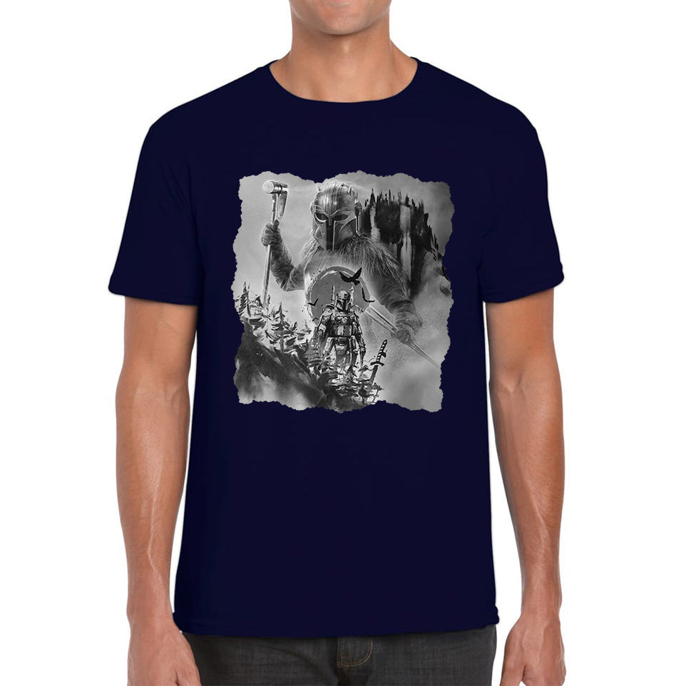 I'm Just A Single Man Trying To Make My Way in The universe Vintage Poster Graphic Movie Series Mens Tee Top