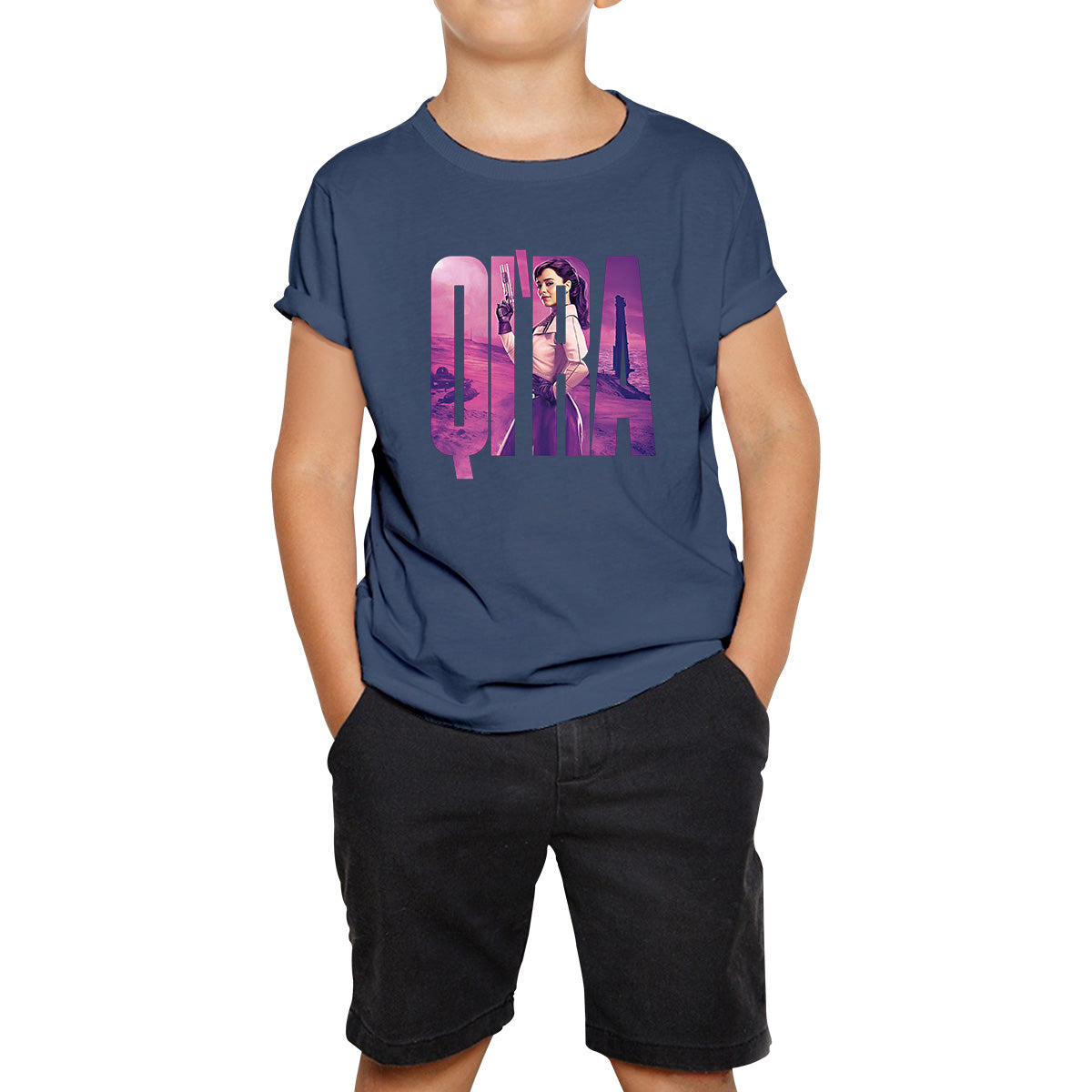 Qi'ra Star Wars Fictional Character Solo A Star Wars Story Sci-fi Action Adventure Movie Galaxy's Edge Trip Kids T Shirt