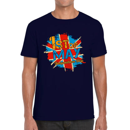  Great Britain Union Jack Mens Tee Top