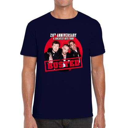 Busted Are Back To Celebrate Their 20th Anniversary Musician Band Busted Singers Mens Tee Top