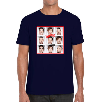 Half Way There Studio Album By Busted English Pop Punk Band Busted 20th Anniversary Mens Tee Top