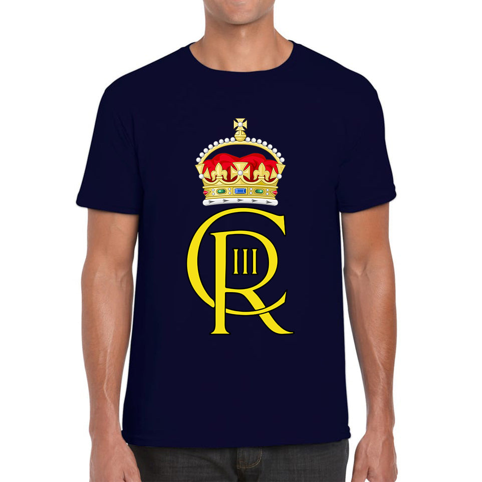 King Charles Royal Cypher T Shirt UK