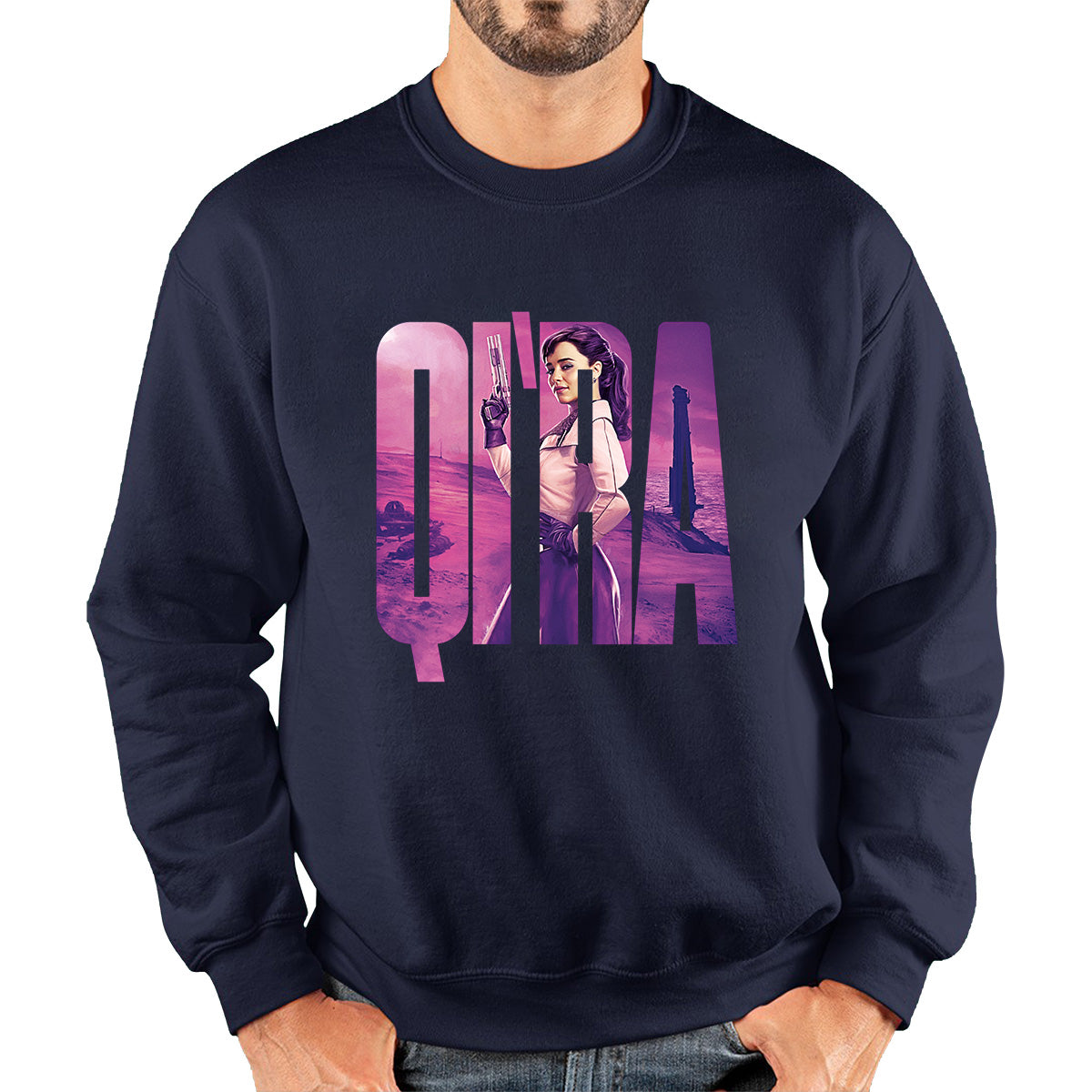 Qi'ra Star Wars Fictional Character Solo A Star Wars Story Sci-fi Action Adventure Movie Galaxy's Edge Trip Unisex Sweatshirt