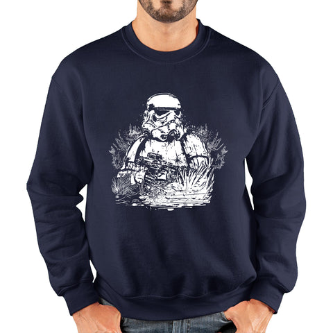 Storm Pooper Under The Sea The Force is Strong With This One Fighter Movie Series Unisex Sweatshirt