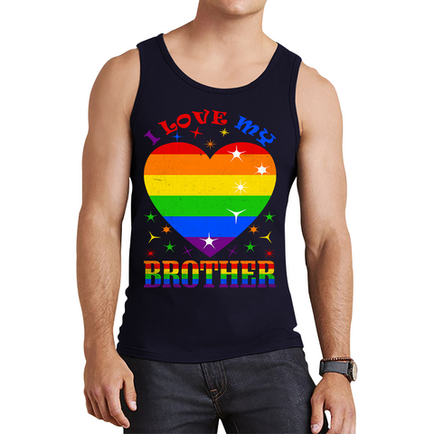 I Love My Brother LGBTQ Gay Pride Tank Top