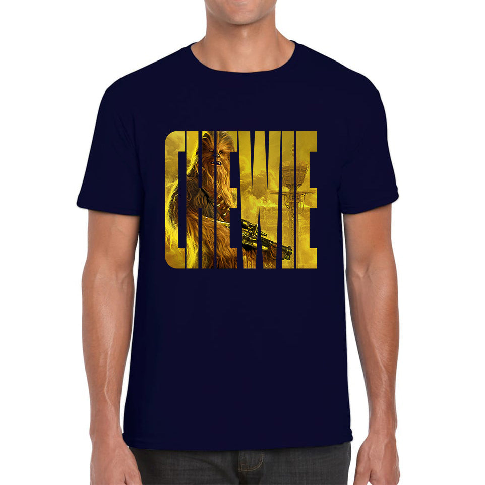 Chewie Star Wars Fictional Character Chewbacca Solo A Star Wars Story Sci-fi Action Adventure Movie Galaxy's Edge Trip Mens Tee Top