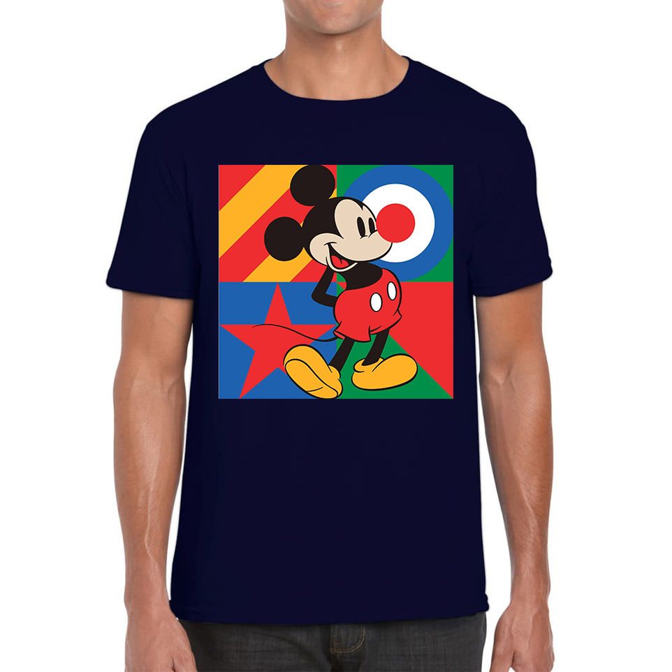 Mickey Mouse Disney Red Nose Day Adult T Shirt. 50% Goes To Charity