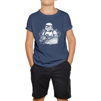 Storm Pooper Under The Sea The Force is Strong With This One Fighter Movie Series Kids Tee