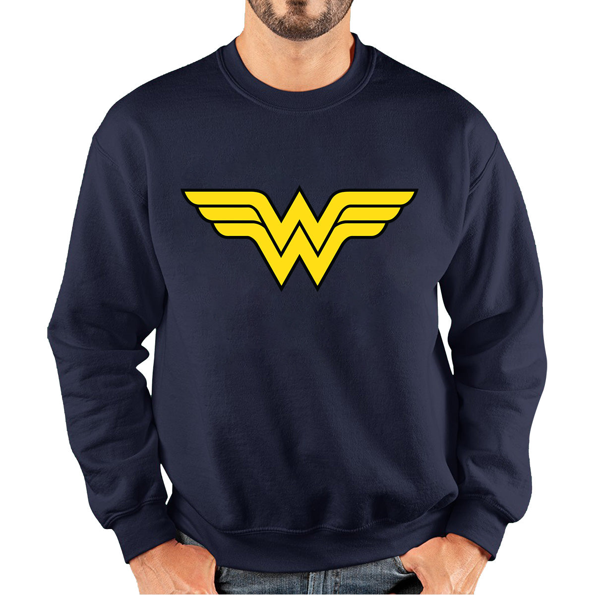 Wonder Woman Logo Superhero Wonder Girl Super Woman Comic Book Character Unisex Sweatshirt